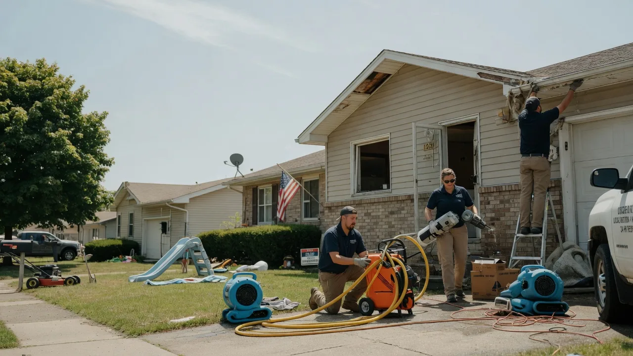 Water Damage Restoration in Amber, OK near me